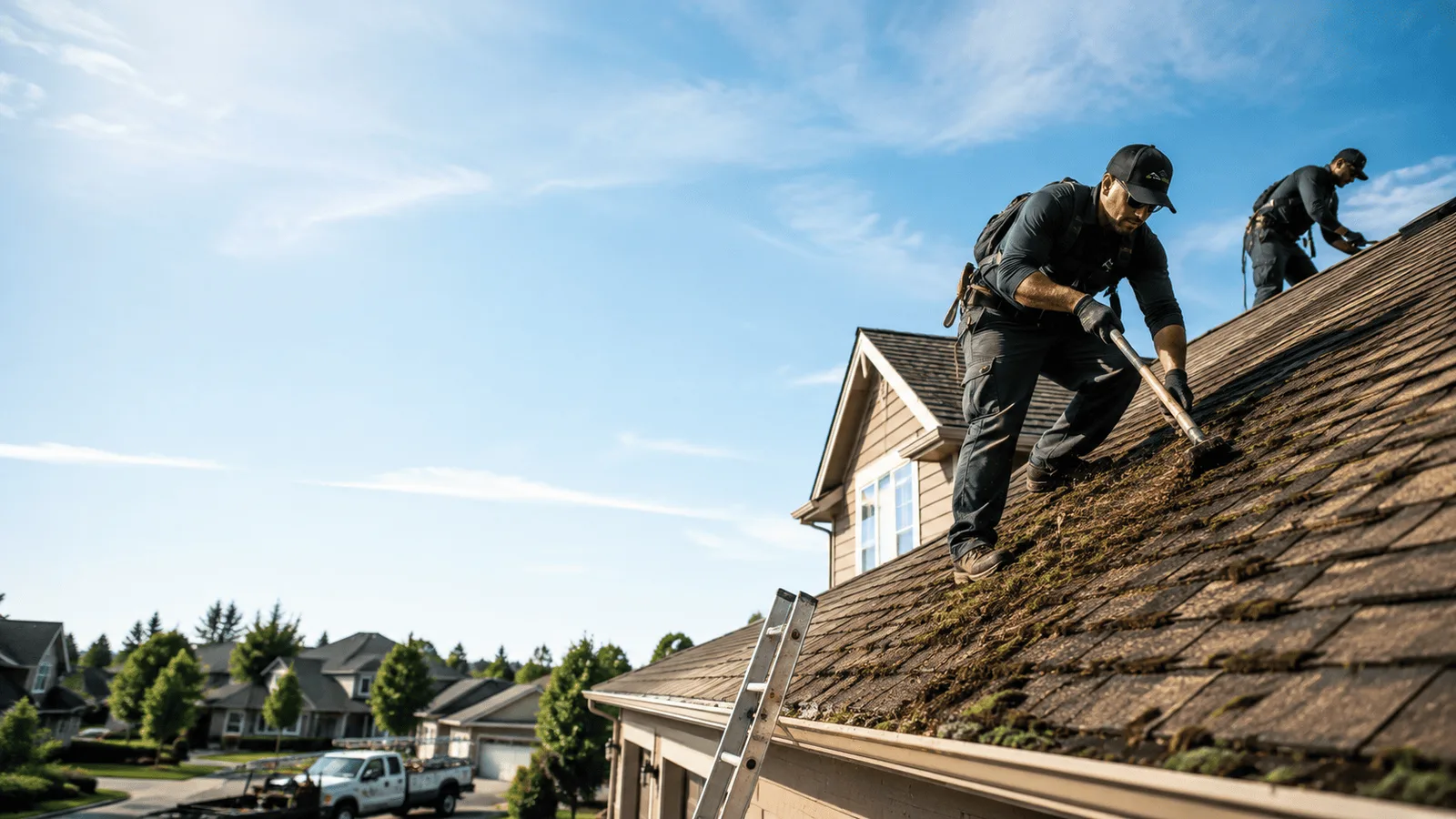 Roof Moss Removal in Mount Vernon, IL near me